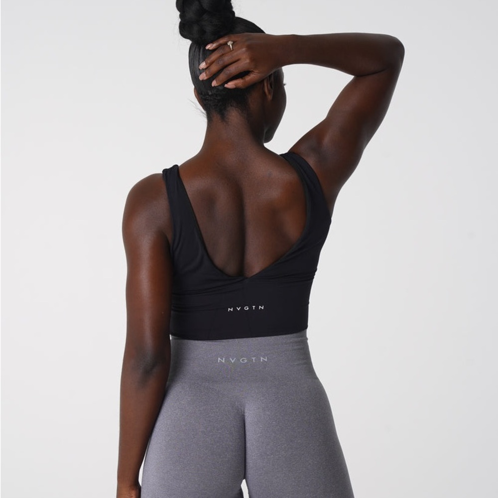 NVGTN Black Essence Sports Bra